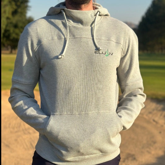 Grey Athletic Golf Hoodie